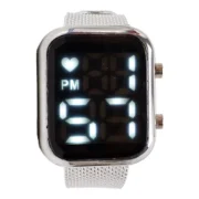 Relógio Feminino Digital Versátil de Pulso LED Moderno e Estiloso - Imagem 6