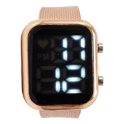 Relógio Feminino Digital Versátil de Pulso LED Moderno e Estiloso - Imagem 9