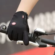 Luva Para Moto Impermeável Motoqueiro Térmica Touch - Imagem 6