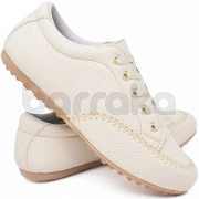 Tenis Feminino Mocassim Confortavel Couro Ecologico Casual Dia a Dia