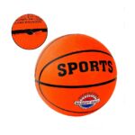 BOLA DE BASQUETE SPORTS PESO TAMANHO OFICIAL NUMERO 7 BASKETBALL QUADRA LARANJA TREINAMENTO ESCOLA