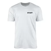 Camiseta Staff Uniforme Preto ou Branco - Imagem 5