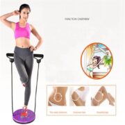 Disco de Equilíbrio Balance Board Fitness com Extensores – Treinamento e Reabilitação Completa - Imagem 6