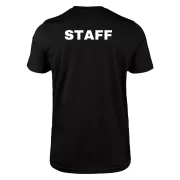 Camiseta Staff Uniforme Preto ou Branco - Imagem 3
