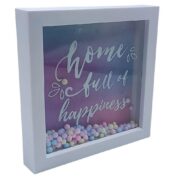 KIT DECORACAO PRATELEIRA ESPELHO QUADRO E PORTA RETRATO DE PAREDE COMPLETO COM 5 PEÇAS CASA SALA ESCRITORIO - Imagem 5