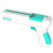 BRINQUEDO INTERATIVO PARA GATO 2 EM 1 PISTOLA BOLINHA E PENA DIVERTIDA 2 EM 1 EXERCICIO GATOS - Imagem 2