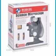 KIT MICROSCOPIO ESTUDANTIL AUMENTO 100X 400X 1200X LED COM ACESSORIOS LABORATORIO INFANTIL - Imagem 7
