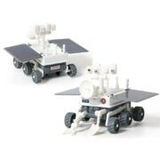 KIT ESTACAO SOLAR ROBOTICA ROBO DIDATICO 3 EM 1 BRINQUEDO COM PLACA DE ENERGIA AVIAO ESPACIAL - Imagem 2