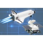 KIT ESTACAO SOLAR ROBOTICA ROBO DIDATICO 3 EM 1 BRINQUEDO COM PLACA DE ENERGIA AVIAO ESPACIAL - Imagem 7