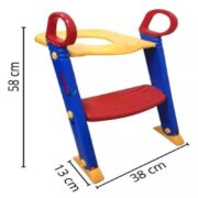 Assento Infantil Redutor com Escada Dobrável - Imagem 10