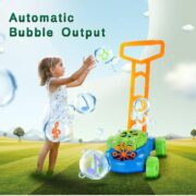 CARRINHO LANCA BOLHAS INFANTIL MAQUINA LANCADOR MANIA SABAO EMPURRADOR SOPRADOR AUTOMATICO LUXO - Imagem 3