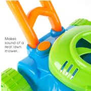 CARRINHO LANCA BOLHAS INFANTIL MAQUINA LANCADOR MANIA SABAO EMPURRADOR SOPRADOR AUTOMATICO LUXO - Imagem 7