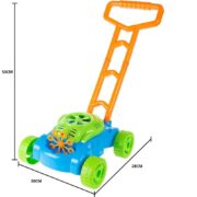 CARRINHO LANCA BOLHAS INFANTIL MAQUINA LANCADOR MANIA SABAO EMPURRADOR SOPRADOR AUTOMATICO LUXO - Imagem 8