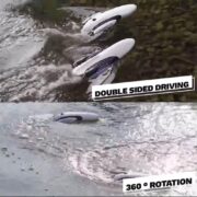 Barco Lancha Brinquedo Controle Remoto Speed Dupla Face - Imagem 2