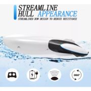 Barco Lancha Brinquedo Controle Remoto Speed Dupla Face - Imagem 6