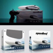 Barco Lancha Brinquedo Controle Remoto Speed Dupla Face - Imagem 7