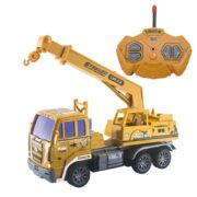 CAMINHAO CONTROLE REMOTO ESCAVADEIRA TRATOR CARRINHO CONSTRUCAO LUZ TRUCK ESTILO PROFISSIONAL - Imagem 3