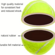 BOLA DE TENIS CHAMPIONSHIP BOLSA 12 BOLINHAS VERDE KIT MALA TRANSPORTE TREINO WERKON - Imagem 3