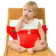 CADEIRINHA ALIMENTACAO BEBE PORTATIL ASSENTO INFANTIL REFEICAO COM CINTO DE SEGURANÇA AJUSTAVEL VIAGEM RESTAURANTE