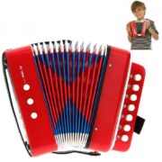 SANFONA INFANTIL 3 BAIXOS ACORDEON MINI GAITA ESTILO PROFISSIONAL - Imagem 2