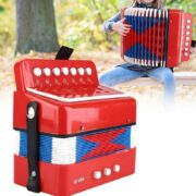 SANFONA INFANTIL 3 BAIXOS ACORDEON MINI GAITA ESTILO PROFISSIONAL - Imagem 4