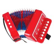 SANFONA INFANTIL 3 BAIXOS ACORDEON MINI GAITA ESTILO PROFISSIONAL - Imagem 5