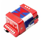 SANFONA INFANTIL 3 BAIXOS ACORDEON MINI GAITA ESTILO PROFISSIONAL - Imagem 6