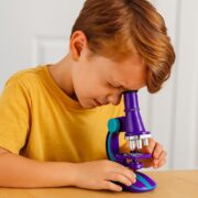 Microscópio Infantil Led 100x 200x 450x Completo Educativo - Imagem 2