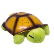 Abajur Tartaruga Pelucia 30 Cm Projetor Estrelas Led Música - Imagem 3