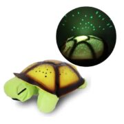 Abajur Tartaruga Pelucia 30 Cm Projetor Estrelas Led Música - Imagem 4