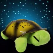 Abajur Tartaruga Pelucia 30 Cm Projetor Estrelas Led Música - Imagem 5