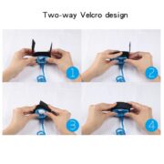 Pulseira Guia Azul Para Criança Passeio com Segurança e Anti-Perda Grandes Eventos - Imagem 7