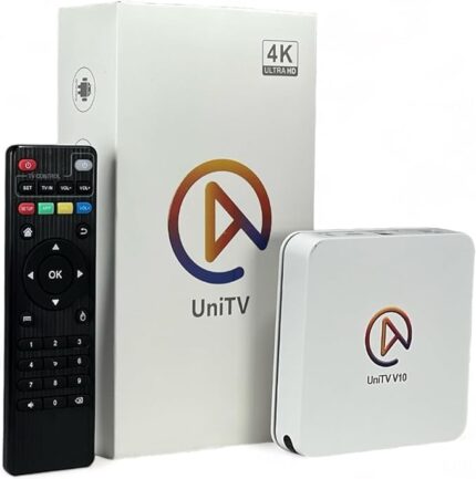 Dispositivo de Streaming V10 4k HD/Full HD Unit-v Premium uniTv